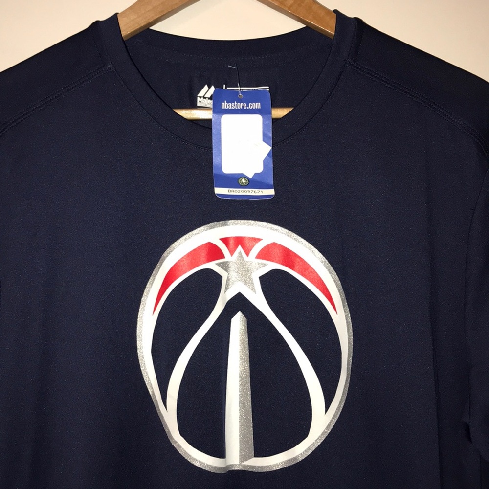 Men’s Washington Wizards John Wall Navy T-Shirt - Picture 5 of 5